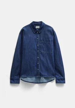 Sequin Detail Denim Shirt