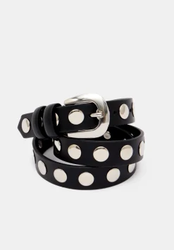 Seren Studded Leather Belt