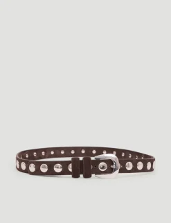 Seren Suede Studded Belt