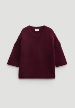 Short Sleeve Chunky Cashmere Tee