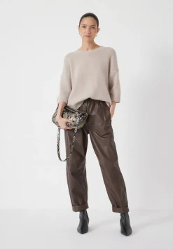 Short Sleeve Chunky Cashmere Tee