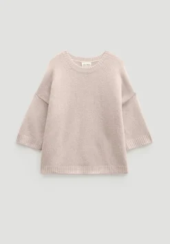 Short Sleeve Chunky Cashmere Tee