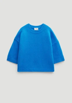 Short Sleeve Chunky Cashmere Tee
