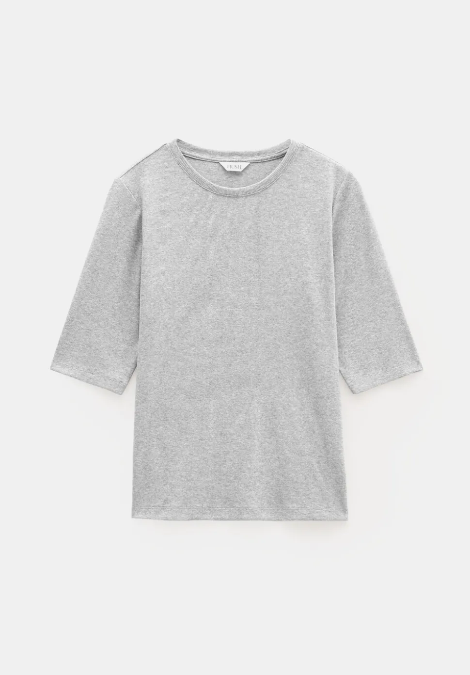 Slim Fit Ribbed T-Shirt