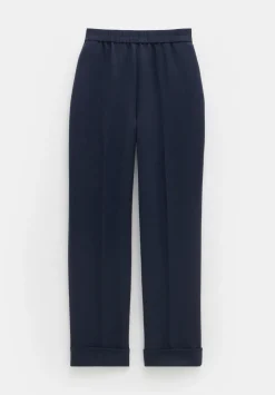 Slim Pull On Suit Trousers