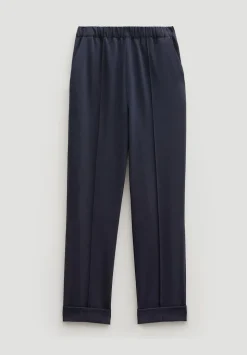 Slim Pull On Tailored Trousers