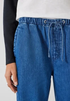 Slouchy Tie Waist Jeans