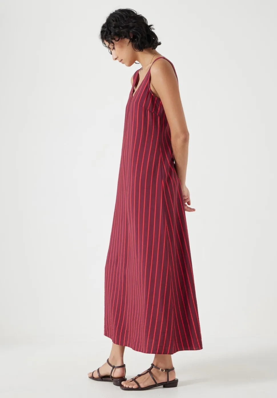 Sophie Air Flow Scoop Neck Maxi Dress