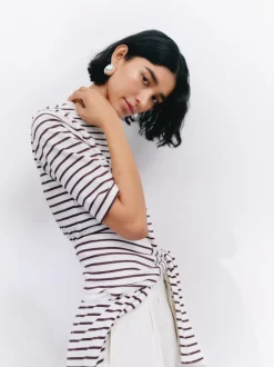 Sora Striped Relaxed T-Shirt