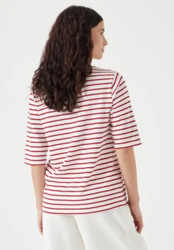 Sora Striped Relaxed T-Shirt