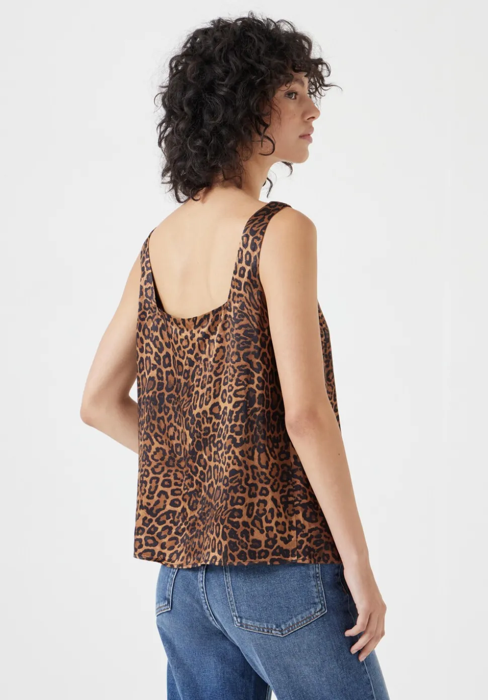Square Neckline Tank Top