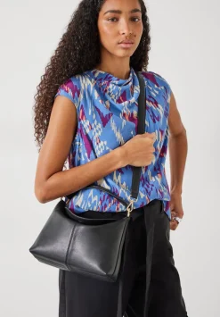 Stevie Leather Crossbody Bag