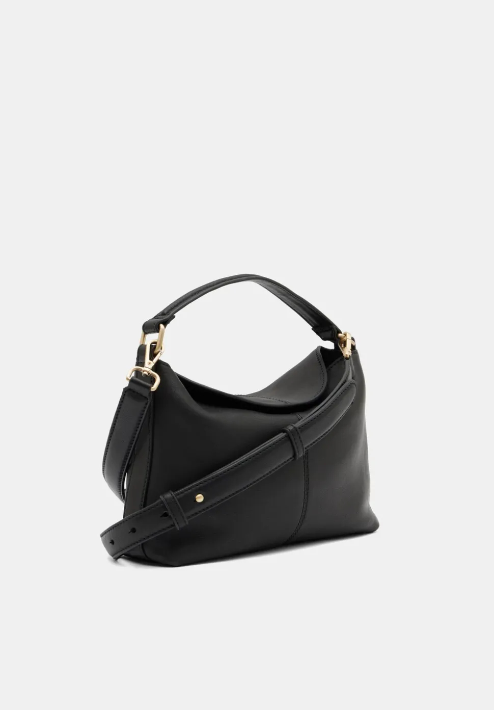 Stevie Leather Crossbody Bag