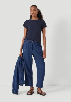 Supersoft Denim Barrel Leg Jeans