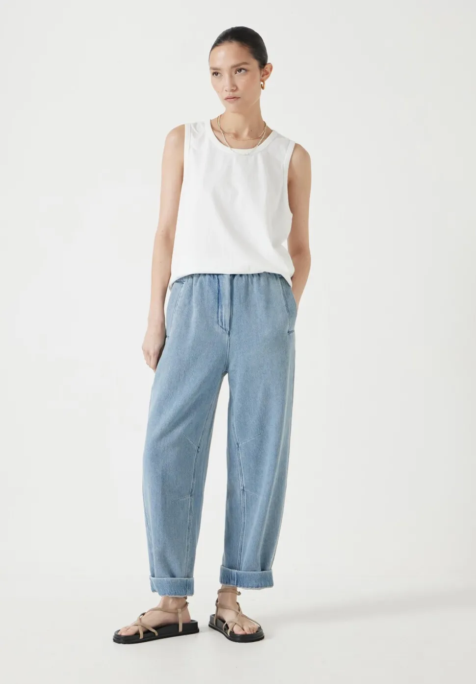 Supersoft Denim Jack Barrel Leg Jeans
