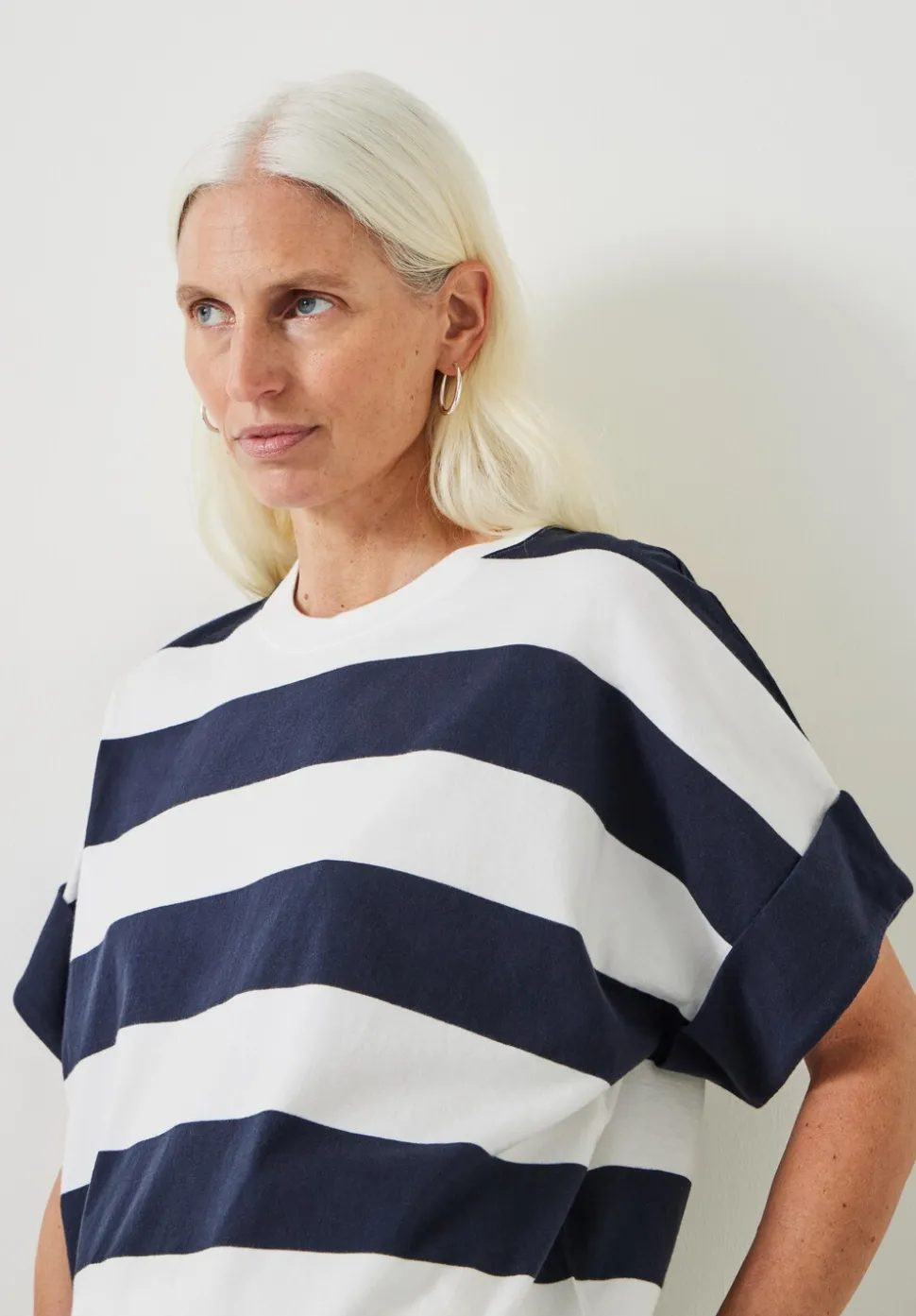 Sutton Stripe Boxy T-Shirt