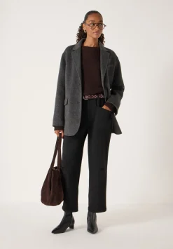 Tailored Cordi Barrel Leg Trousers