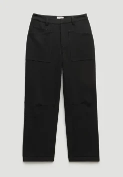 Tailored Cordi Barrel Leg Trousers