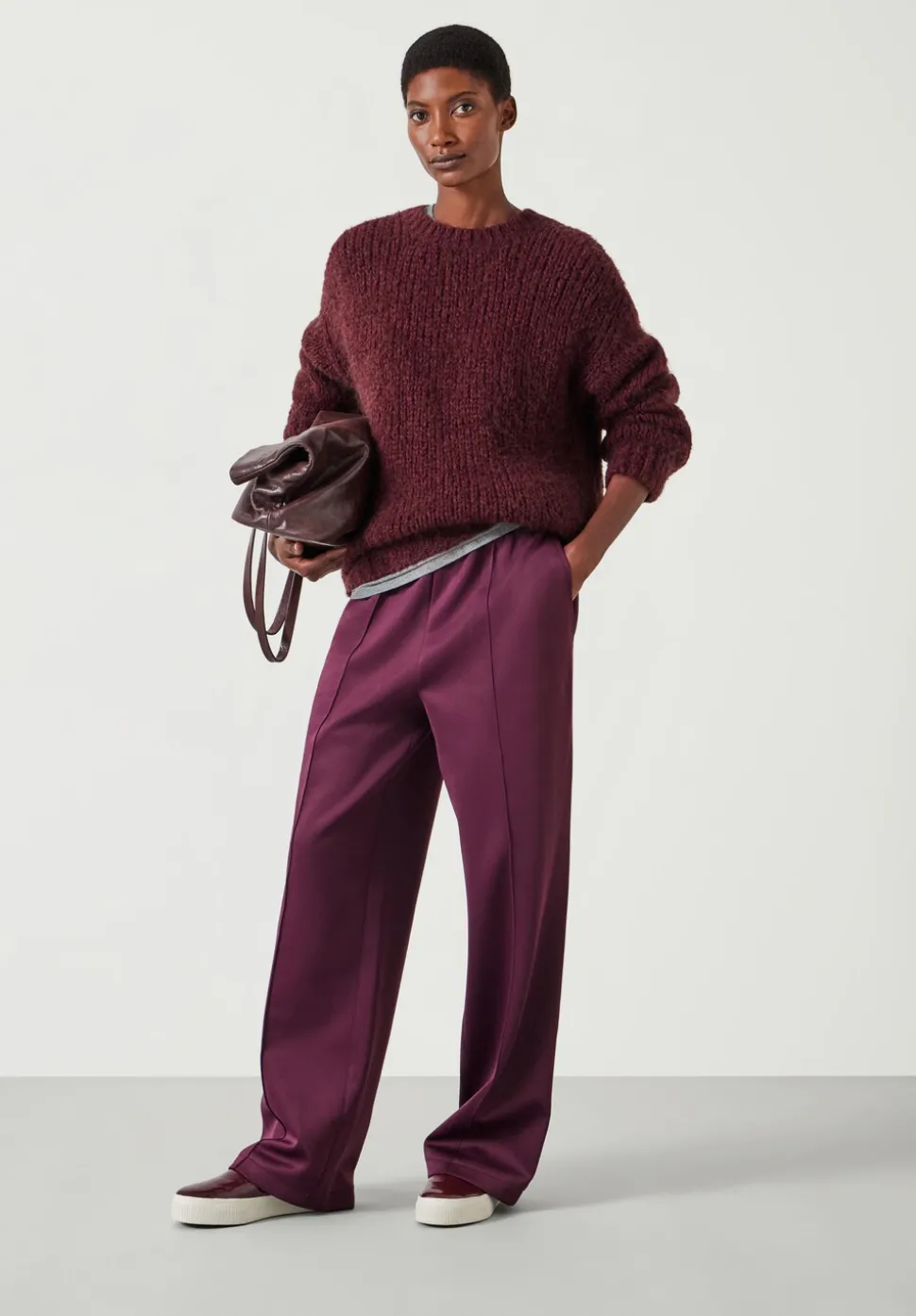 Tammy Textured Crew Jumper