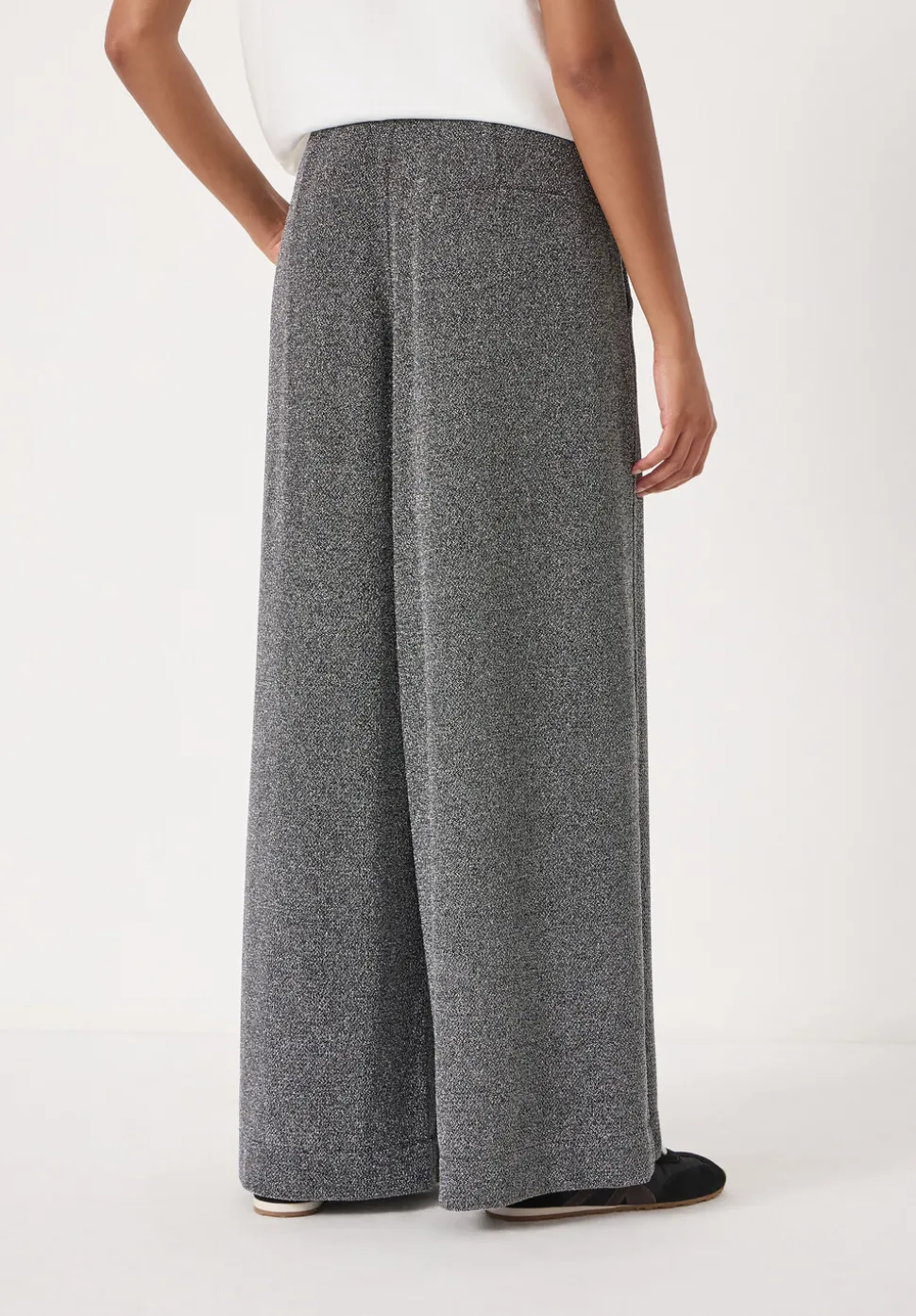Taylor Metallic Wide Leg Trouser