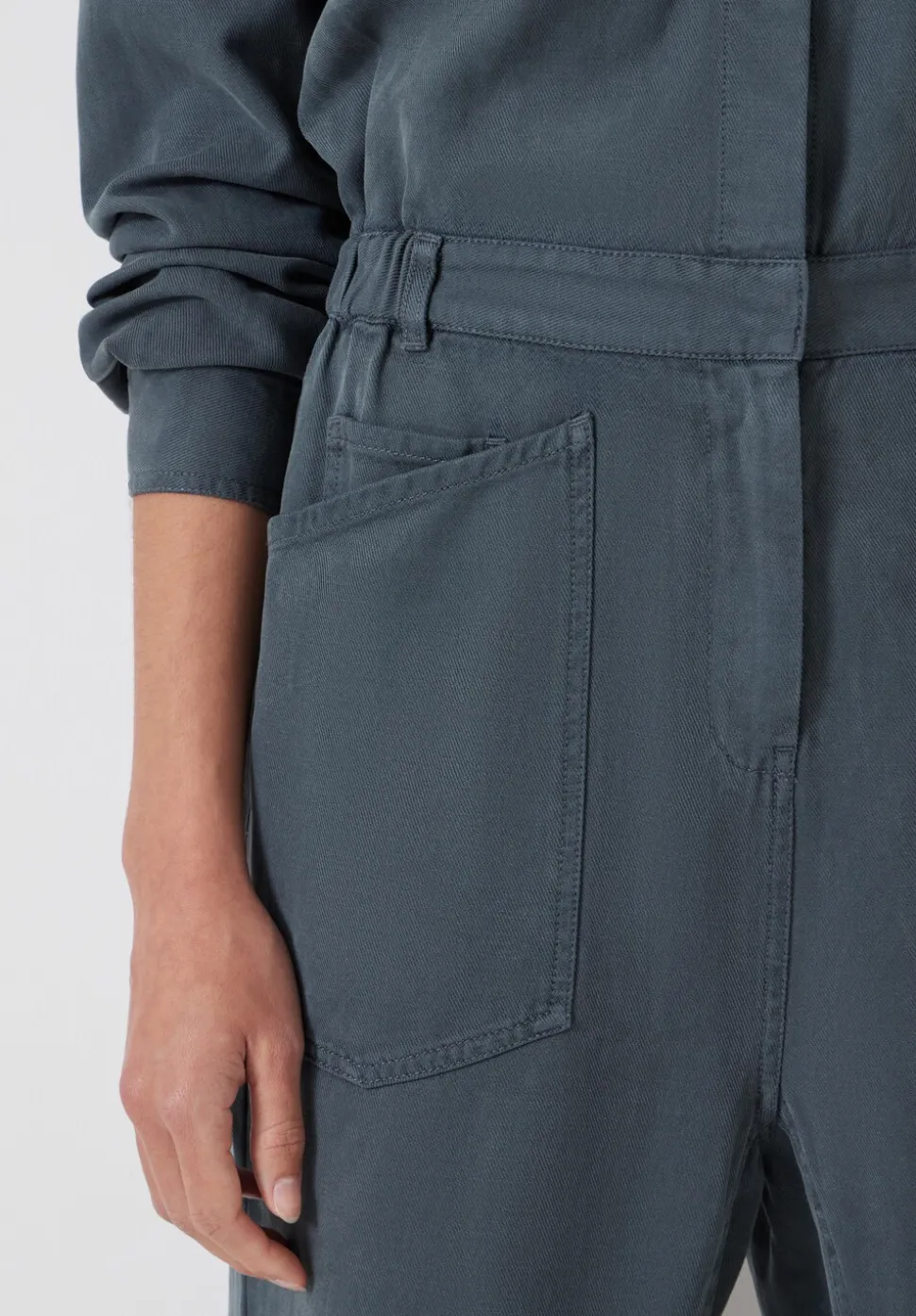 Tencel Aviator Jumpsuit