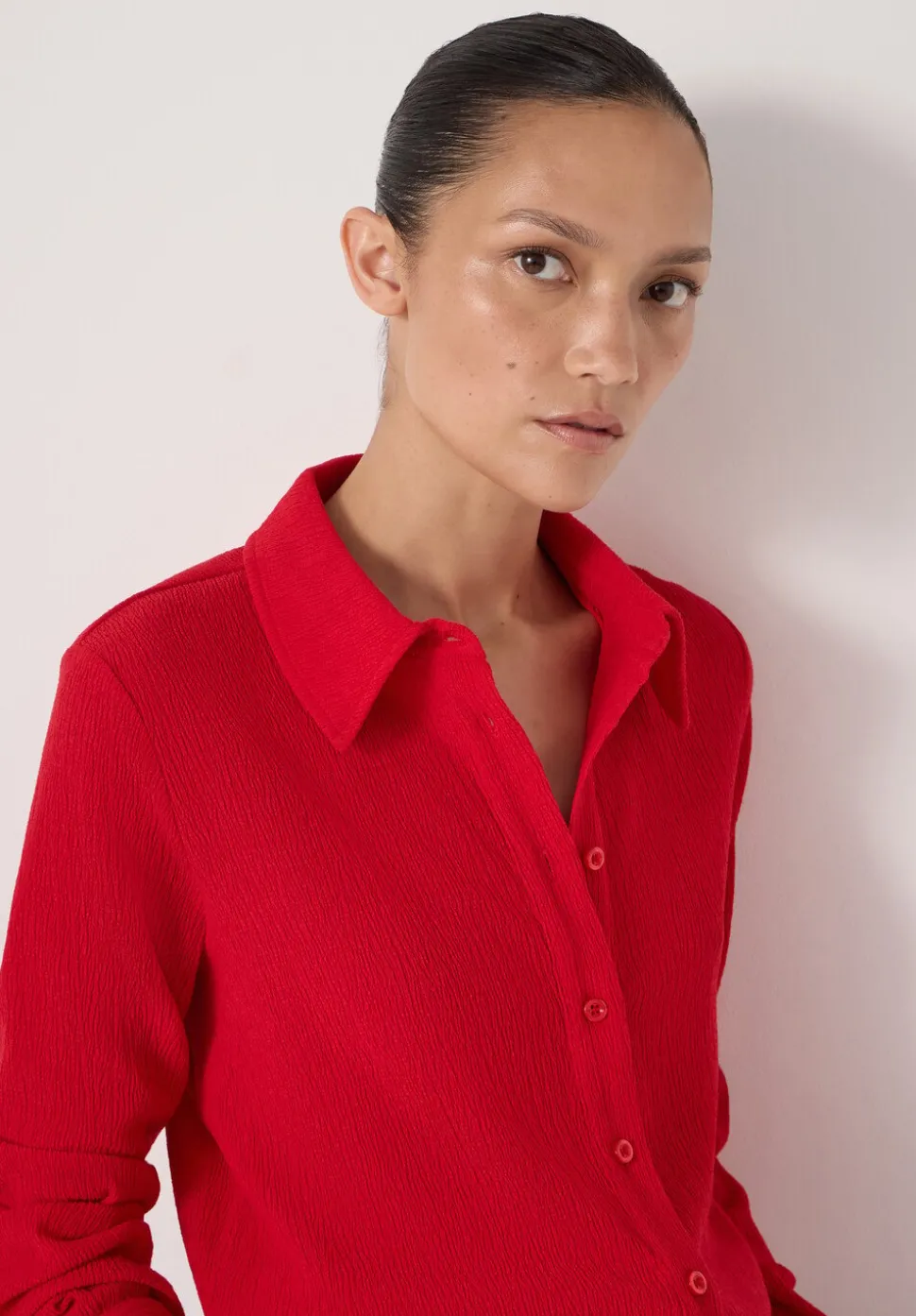 Textured Slim Shirt