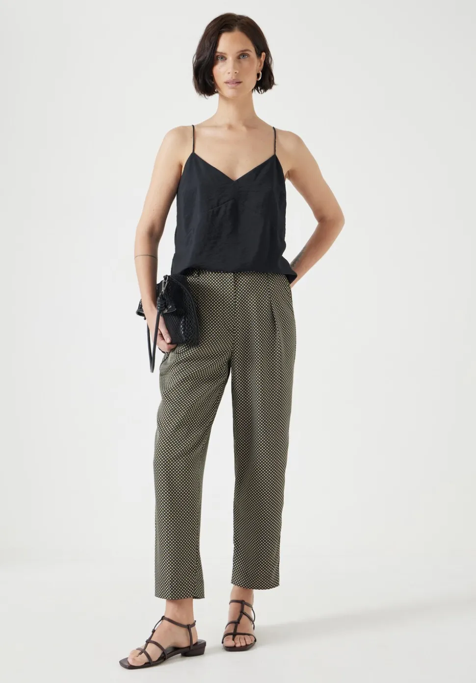 Thin Strap V-Neck Cami