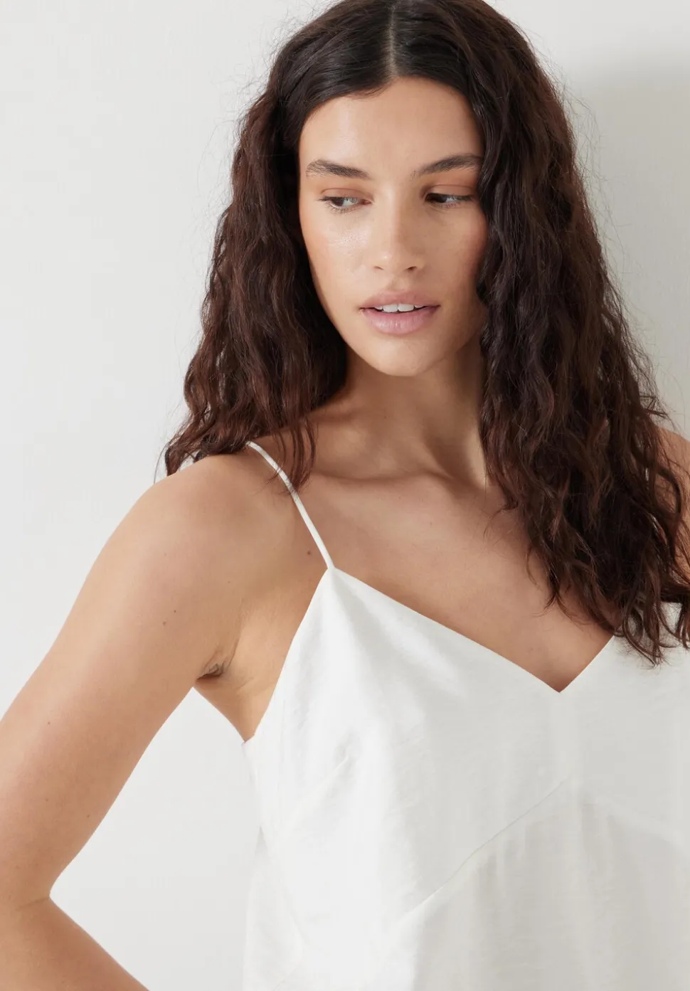 Thin Strap V-Neck Cami