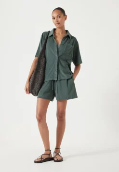 Towelling Short Sleeve Shirt