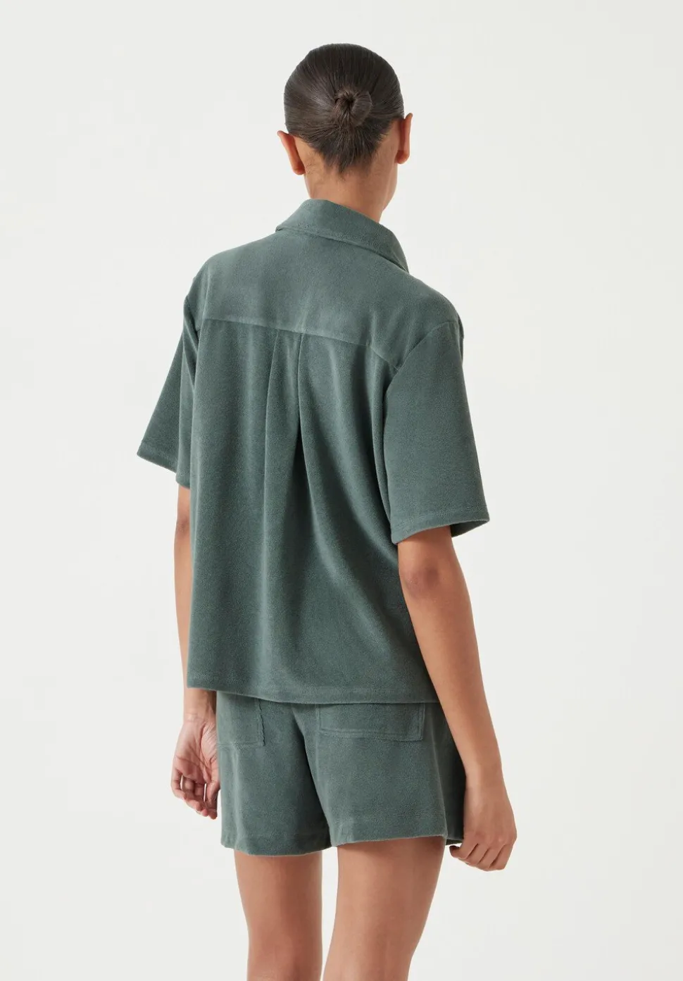 Towelling Short Sleeve Shirt