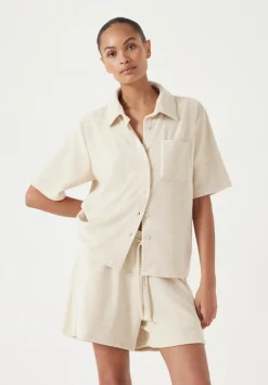 Towelling Short Sleeve Shirt