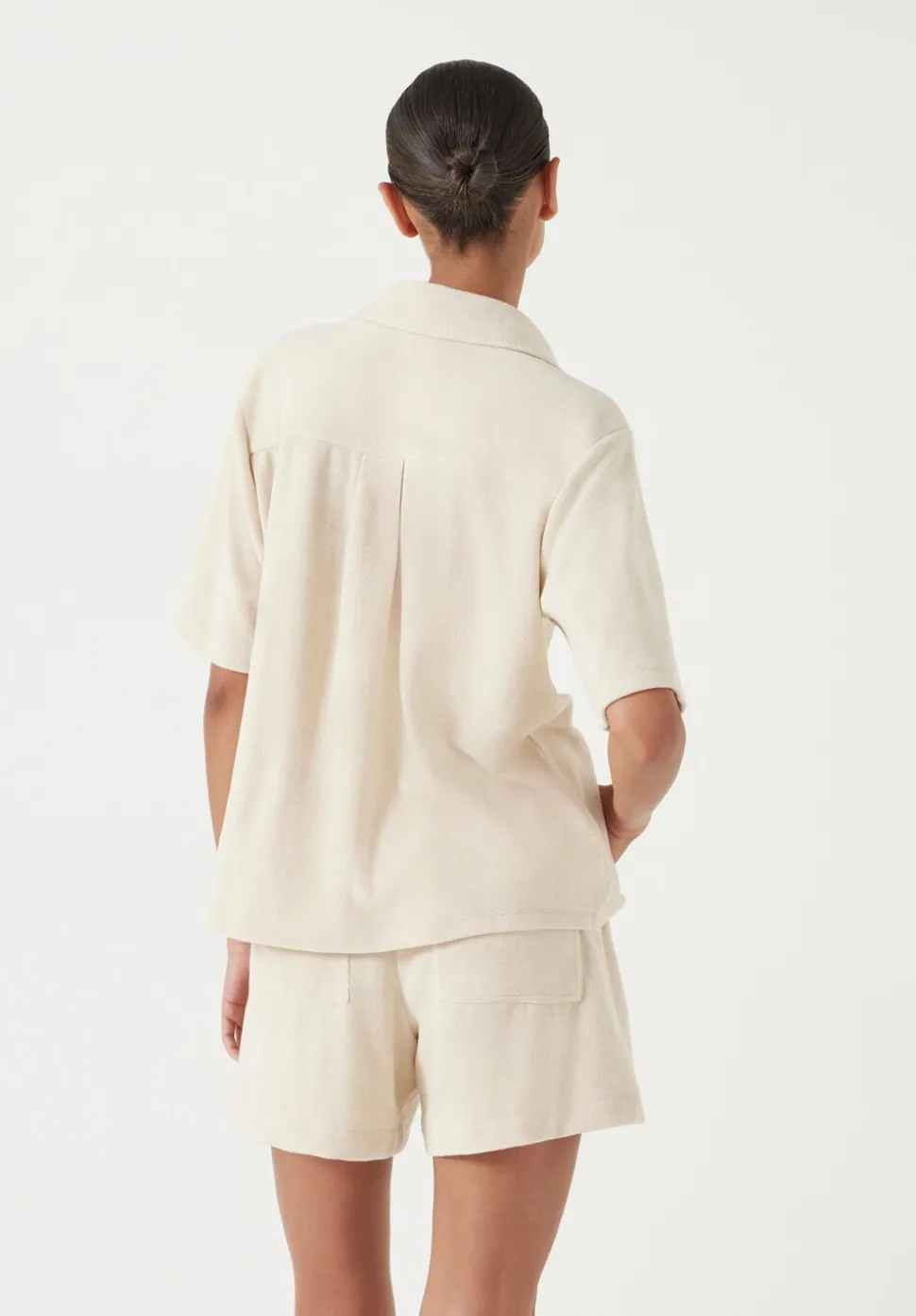 Towelling Short Sleeve Shirt