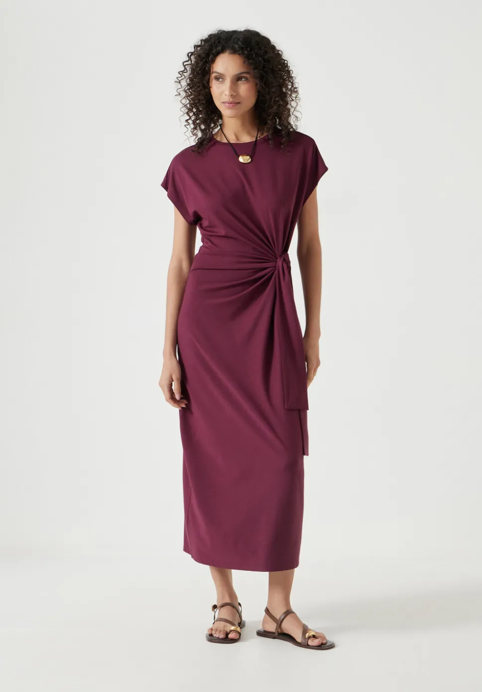 Trinny Jersey Midi Dress