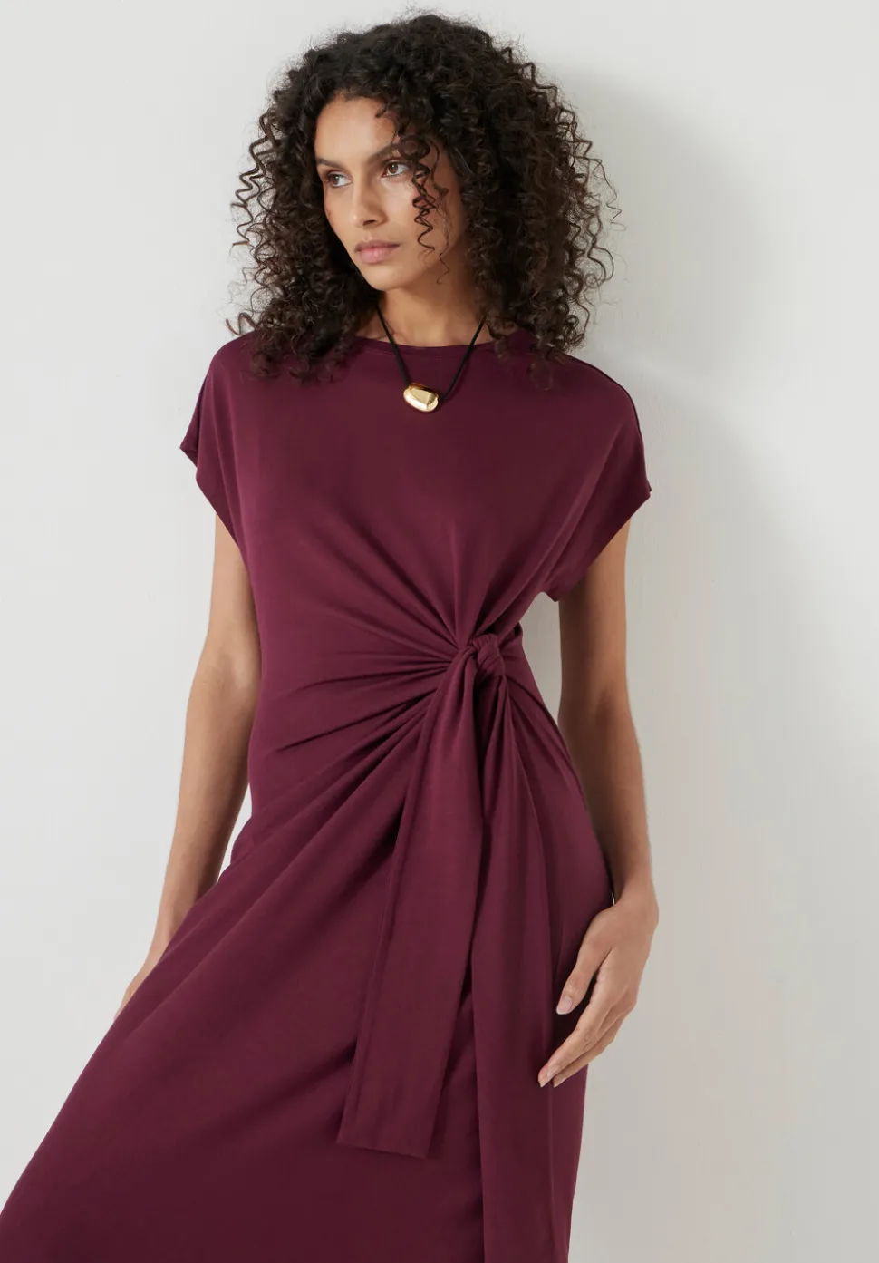 Trinny Jersey Midi Dress