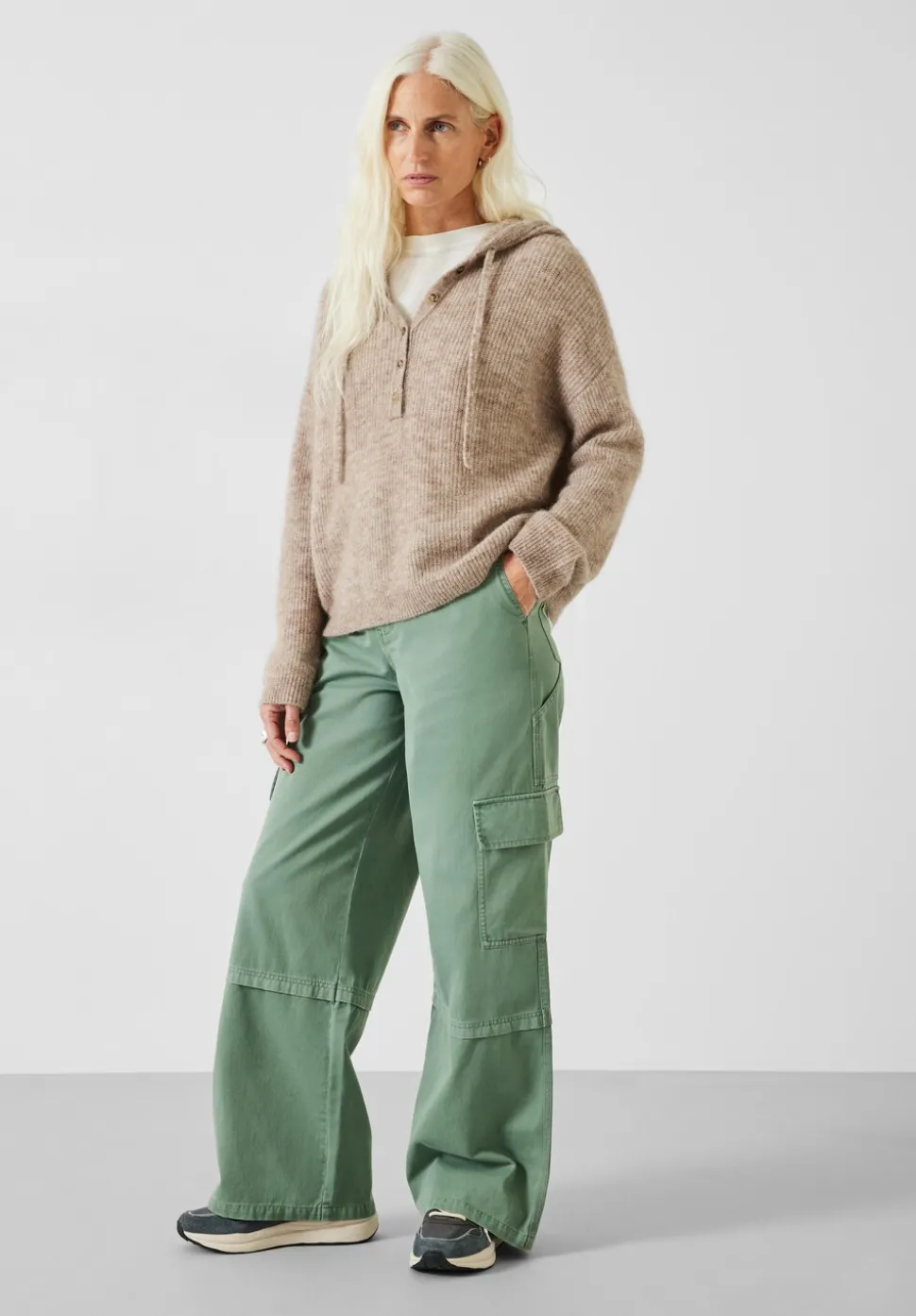 Tulsy Wide Cargo Trousers