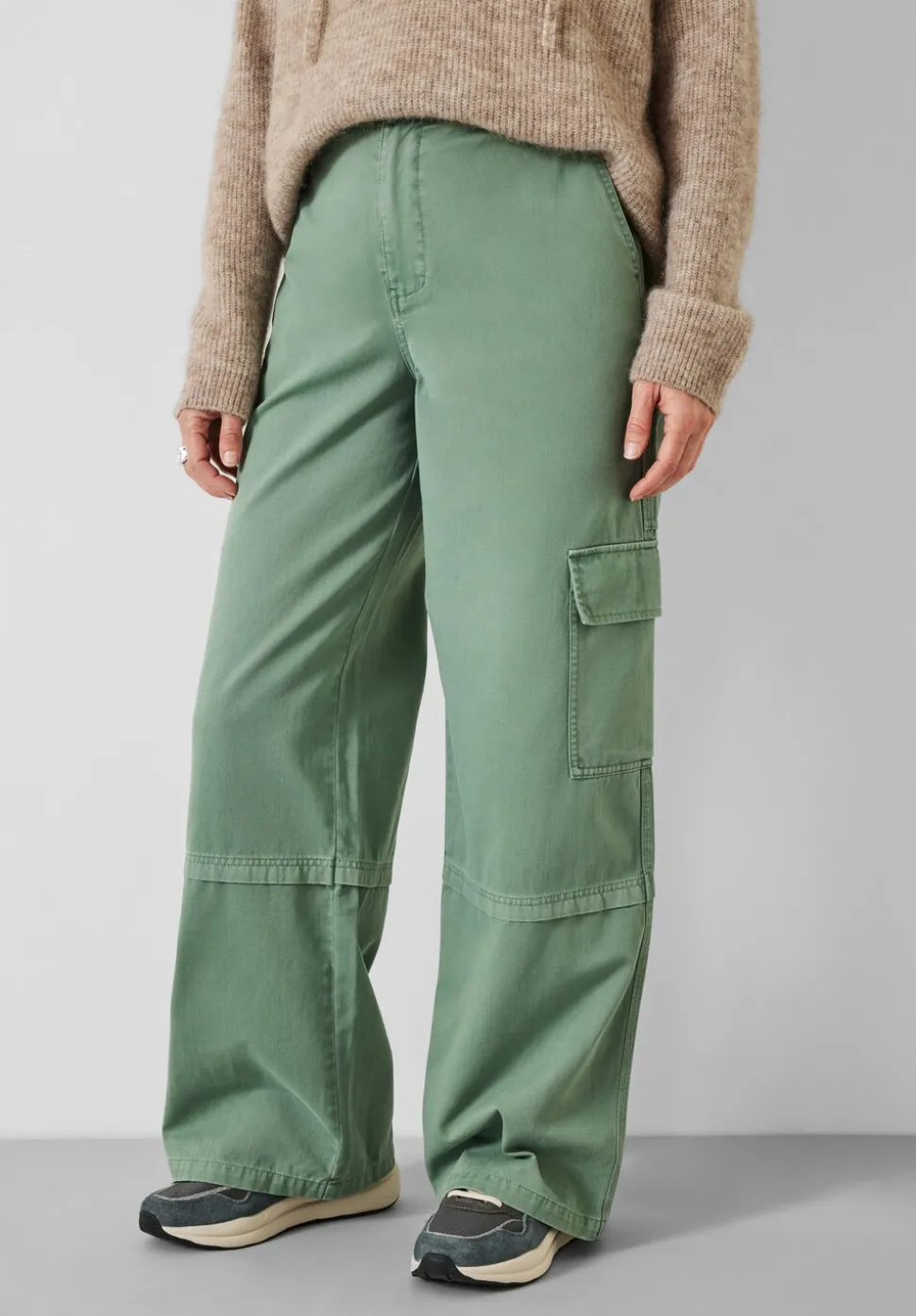 Tulsy Wide Cargo Trousers
