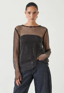 Una Sparkle Long Sleeve Top