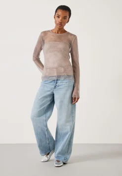 Una Sparkle Long Sleeve Top