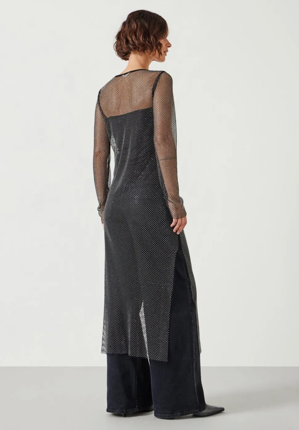 Una Sparkle Longline Top