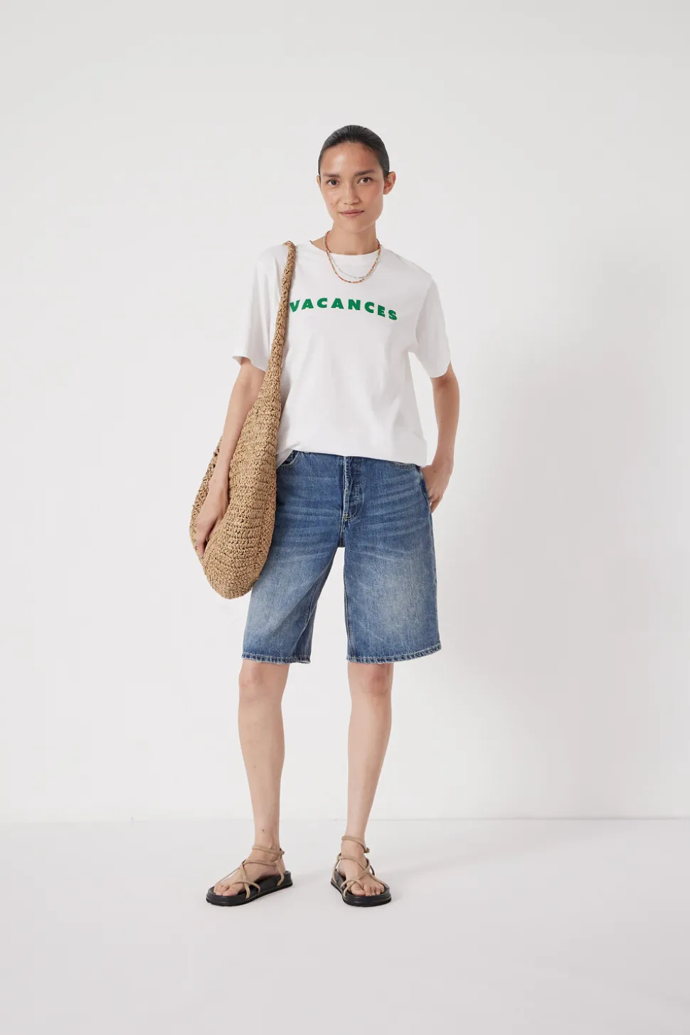 Vacances Graphic Cotton T-Shirt