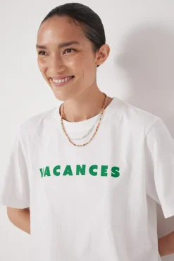 Vacances Graphic Cotton T-Shirt