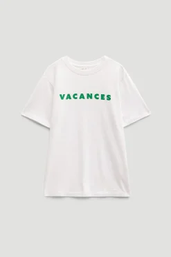 Vacances Graphic Cotton T-Shirt