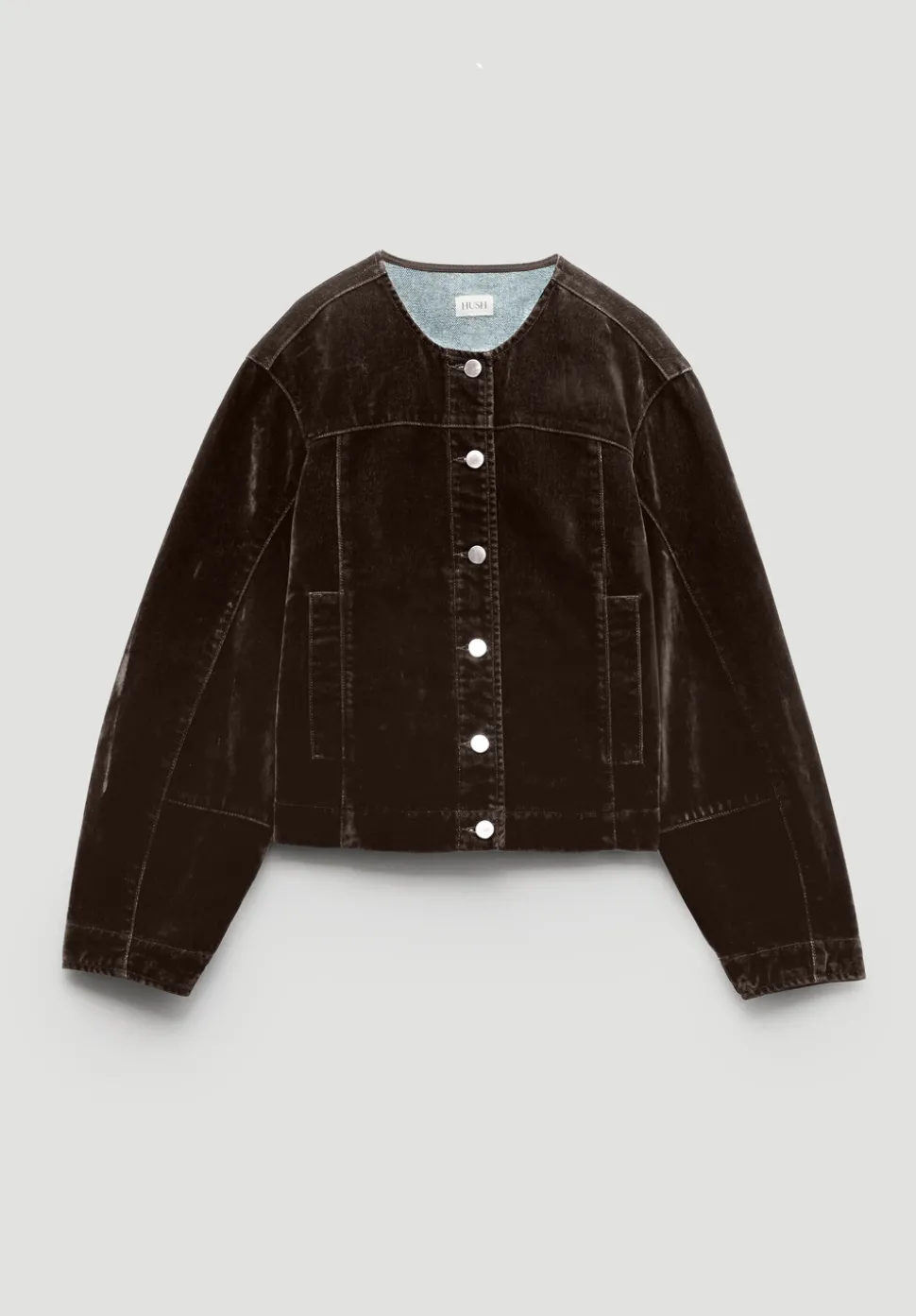 Velma Velvet Denim Jacket