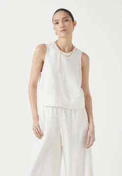 Vera Linen Blend Shell Top