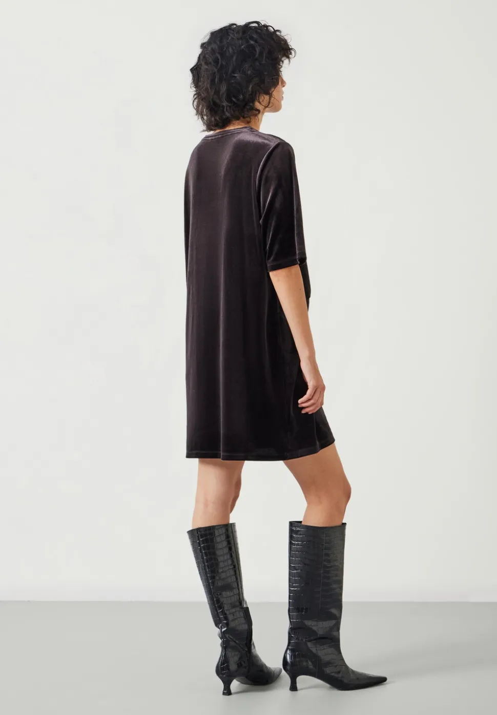 Vicky Velvet Mini Dress