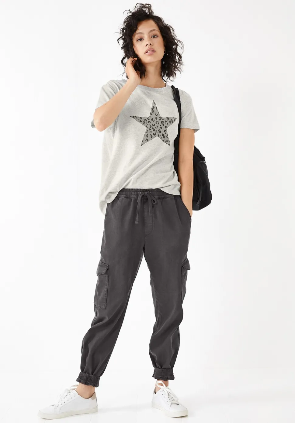 Washed Cargo Trousers