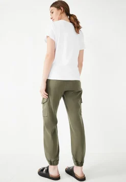 Washed Cargo Trousers