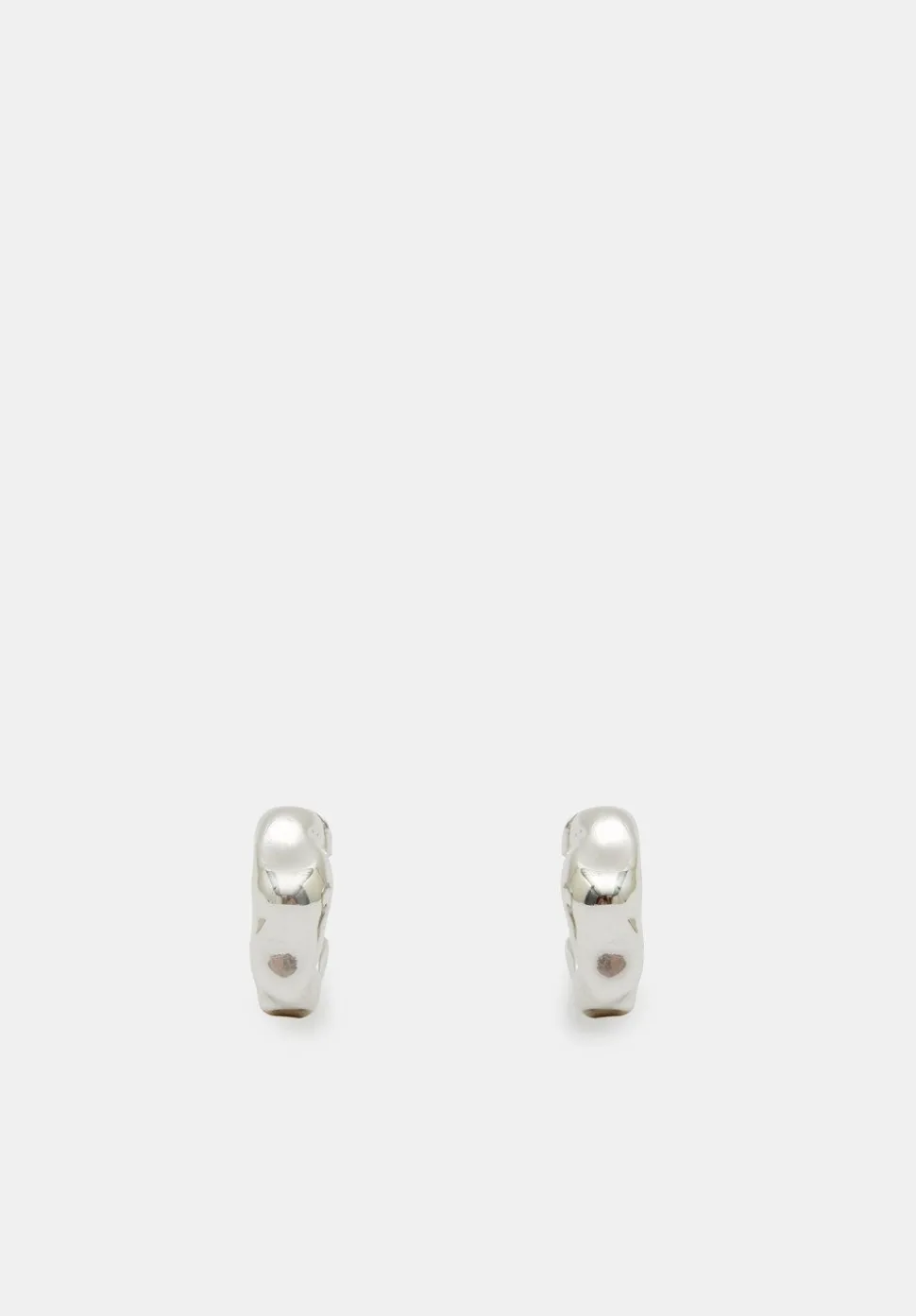 Wave Huggie Hoop Earrings