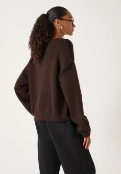 Whitney Whipstitch Knitted Jumper