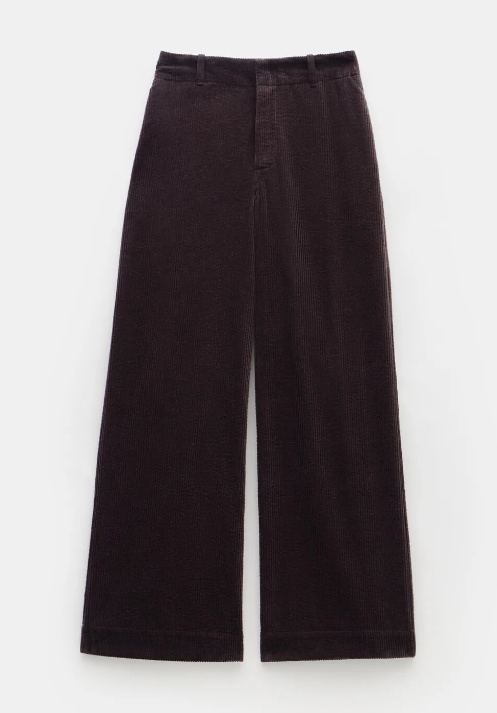Wide Leg Cord Trousers